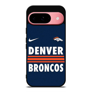 DENVER BRONCOS NIKE NFL TEAM Google Pixel 9 Case Cover DENVER BRONCOS NIKE NFL TEAM Google Pixel 9 Case Cover