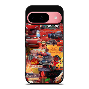DISNEY CARS MOVIE COLLAGE Google Pixel 9 Case Cover DISNEY CARS MOVIE COLLAGE Google Pixel 9 Case Cover