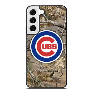 CHICAGO CUBS CAMO LEAF  Samsung Galaxy S22 Case Cover