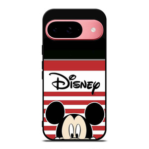 DISNEY MICKEY MOUSE STRIPE Google Pixel 9 Case Cover DISNEY MICKEY MOUSE STRIPE Google Pixel 9 Case Cover