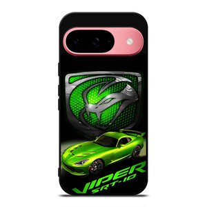 DODGE VIPER SRT 10 EMBLEM Google Pixel 9 Case Cover DODGE VIPER SRT 10 EMBLEM Google Pixel 9 Case Cover
