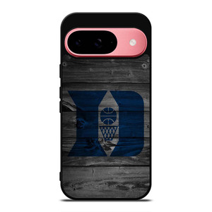 DUKE BLUE DEVILS BASKETBALL WOOD LOGO Google Pixel 9 Case Cover DUKE BLUE DEVILS BASKETBALL WOOD LOGO Google Pixel 9 Case Cover