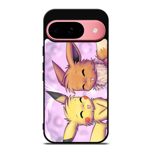 EEVEE PIKACHU POKEMON GAMES Google Pixel 9 Case Cover