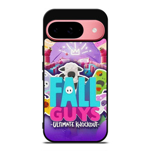 FALL GUYS ULTIMATE KNOCKOUT GAMES LOGO Google Pixel 9 Case Cover FALL GUYS ULTIMATE KNOCKOUT GAMES LOGO Google Pixel 9 Case Cover