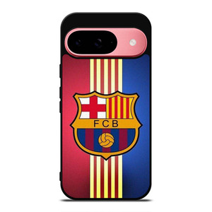 FC BARCELONA STRIPE LOGO Google Pixel 9 Case Cover FC BARCELONA STRIPE LOGO Google Pixel 9 Case Cover