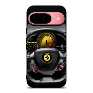 FERRARI BELLISSIMA STEERING WHEEL Google Pixel 9 Case Cover FERRARI BELLISSIMA STEERING WHEEL Google Pixel 9 Case Cover