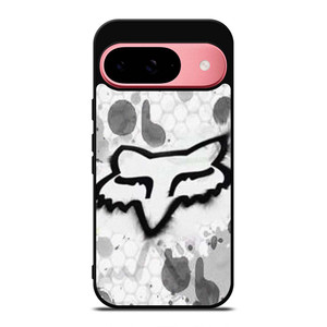 FOX RACING WHITE BRUSHED LOGO Google Pixel 9 Case Cover FOX RACING WHITE BRUSHED LOGO Google Pixel 9 Case Cover