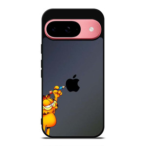 GARFIELD CAT APPLE LOGO Google Pixel 9 Case Cover GARFIELD CAT APPLE LOGO Google Pixel 9 Case Cover