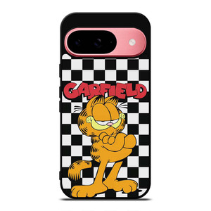 GARFIELD CAT CHECKERBOARD Google Pixel 9 Case Cover GARFIELD CAT CHECKERBOARD Google Pixel 9 Case Cover