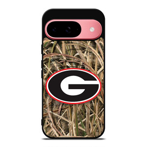 GEORGIA BULLDOGS CAMO LEAF LOGO Google Pixel 9 Case Cover GEORGIA BULLDOGS CAMO LEAF LOGO Google Pixel 9 Case Cover
