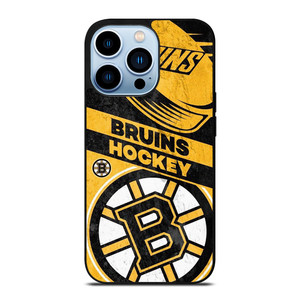 BOSTON BRUINS HOCKEY LOGO iPhone 13 Pro Max Case Cover