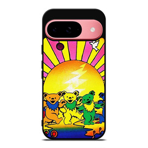 GRATEFUL DEAD DANCING BEARS ART Google Pixel 9 Case Cover GRATEFUL DEAD DANCING BEARS ART Google Pixel 9 Case Cover