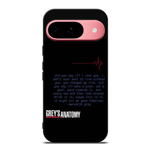 GREYS ANATOMY ICONIC LINES Google Pixel 9 Case Cover GREYS ANATOMY ICONIC LINES Google Pixel 9 Case Cover