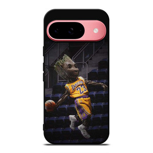GROOT LEBRON JAMES LA LAKERS NBA Google Pixel 9 Case Cover GROOT LEBRON JAMES LA LAKERS NBA Google Pixel 9 Case Cover