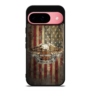 HARLEY DAVIDSON MOTORCYCLES USA WOOD LOGO Google Pixel 9 Case Cover HARLEY DAVIDSON MOTORCYCLES USA WOOD LOGO Google Pixel 9 Case Cover