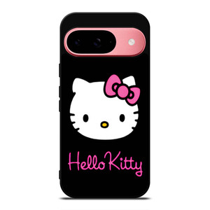 HELLO KITTY CUTE BLACK Google Pixel 9 Case Cover HELLO KITTY CUTE BLACK Google Pixel 9 Case Cover