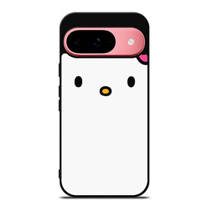 HELLO KITTY FLAT ILLUSTRATION WHITE Google Pixel 9 Case Cover HELLO KITTY FLAT ILLUSTRATION WHITE Google Pixel 9 Case Cover