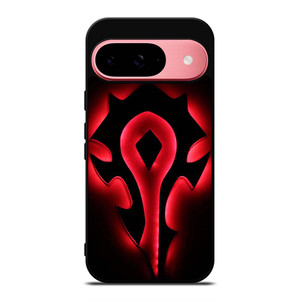 HORDE WORLD OF WARCRAFT BLACK LOGO Google Pixel 9 Case Cover HORDE WORLD OF WARCRAFT BLACK LOGO Google Pixel 9 Case Cover