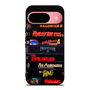 HORROR MOVIES CASSETTE COLLECTION Google Pixel 9 Case Cover