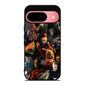 HORROR MOVIES CROSSOVER Google Pixel 9 Case Cover