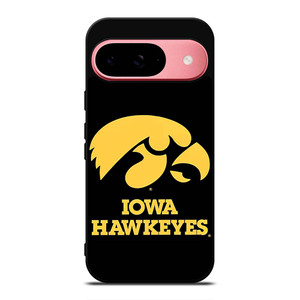 IOWA HAWKEYES FOOTBALL LOGO Google Pixel 9 Case Cover IOWA HAWKEYES FOOTBALL LOGO Google Pixel 9 Case Cover