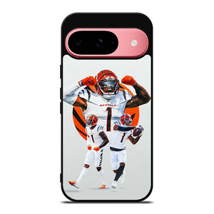 JA'MARR CHASE CINCINNATI BENGALS NFL Google Pixel 9 Case Cover JA'MARR CHASE CINCINNATI BENGALS NFL Google Pixel 9 Case Cover
