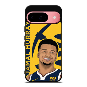 JAMAL MURRAY DENVER NUGGETS NBA VECTOR Google Pixel 9 Case Cover JAMAL MURRAY DENVER NUGGETS NBA VECTOR Google Pixel 9 Case Cover