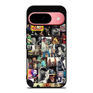 JIMI HENDRIX COLLAGE Google Pixel 9 Case Cover JIMI HENDRIX COLLAGE Google Pixel 9 Case Cover