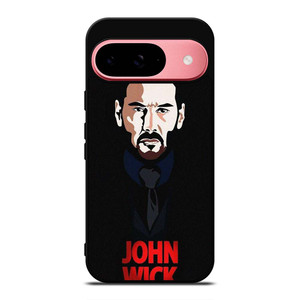JOHN WICK KEANU REEVES CARTOON Google Pixel 9 Case Cover JOHN WICK KEANU REEVES CARTOON Google Pixel 9 Case Cover