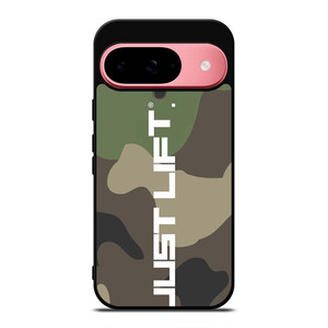JUST LIFT FITNESS CAMO LOGO Google Pixel 9 Case Cover JUST LIFT FITNESS CAMO LOGO Google Pixel 9 Case Cover