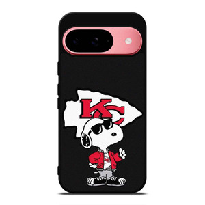 KANSAS CITY CHIEFS NFL FOOTBALL SNOOPY Google Pixel 9 Case Cover KANSAS CITY CHIEFS NFL FOOTBALL SNOOPY Google Pixel 9 Case Cover