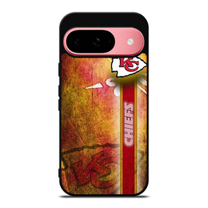 KANSAS CITY CHIEFS NFL GRUNGE LOGO Google Pixel 9 Case Cover KANSAS CITY CHIEFS NFL GRUNGE LOGO Google Pixel 9 Case Cover