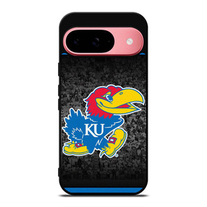 KANSAS CITY JAYHAWKS BASKETBALL ICON Google Pixel 9 Case Cover KANSAS CITY JAYHAWKS BASKETBALL ICON Google Pixel 9 Case Cover