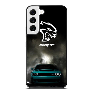 DODGE CHALLENGER SRT CAR EMBLEM  Samsung Galaxy S22 Case Cover DODGE CHALLENGER SRT CAR EMBLEM  Samsung Galaxy S22 Case Cover