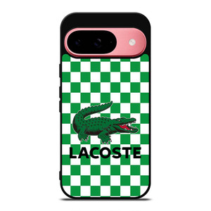 LACOSTE CHECKERBOARD LOGO Google Pixel 9 Case Cover LACOSTE CHECKERBOARD LOGO Google Pixel 9 Case Cover