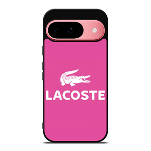 LACOSTE PINK LOGO Google Pixel 9 Case Cover LACOSTE PINK LOGO Google Pixel 9 Case Cover