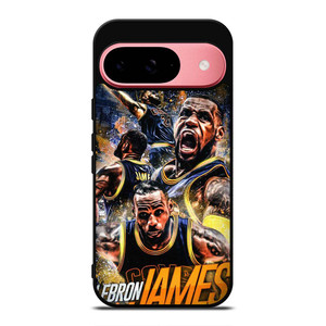 LEBRON JAMES CELEVELAND CAVALIERS POSTER Google Pixel 9 Case Cover LEBRON JAMES CELEVELAND CAVALIERS POSTER Google Pixel 9 Case Cover