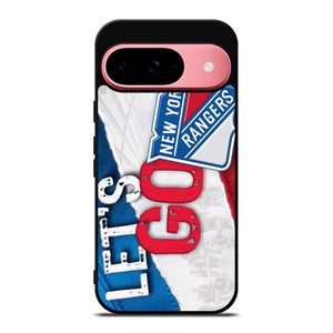 LETS GO NEW YORK RANGERS Google Pixel 9 Case Cover LETS GO NEW YORK RANGERS Google Pixel 9 Case Cover