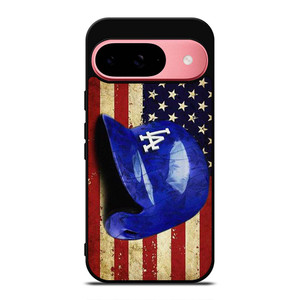 LOS ANGELES DODGERS LA BASEBALL HELMET Google Pixel 9 Case Cover LOS ANGELES DODGERS LA BASEBALL HELMET Google Pixel 9 Case Cover