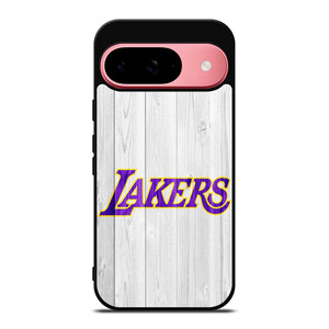 LOS ANGELES LA LAKERS WHITE WOOD Google Pixel 9 Case Cover LOS ANGELES LA LAKERS WHITE WOOD Google Pixel 9 Case Cover