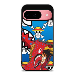 LUFFY ONE PIECE BAPE Google Pixel 9 Case Cover LUFFY ONE PIECE BAPE Google Pixel 9 Case Cover