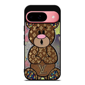 LV LOUIS VUITTON TEDDY BEAR Google Pixel 9 Case Cover LV LOUIS VUITTON TEDDY BEAR Google Pixel 9 Case Cover