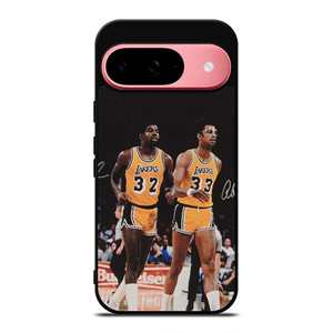 MAGIC JOHNSON X KAREEM ABDUL JABBAR LA LAKERS Google Pixel 9 Case Cover MAGIC JOHNSON X KAREEM ABDUL JABBAR LA LAKERS Google Pixel 9 Case Cover