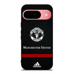 MANCHESTER UNITED ADIDAS CARBON Google Pixel 9 Case Cover MANCHESTER UNITED ADIDAS CARBON Google Pixel 9 Case Cover