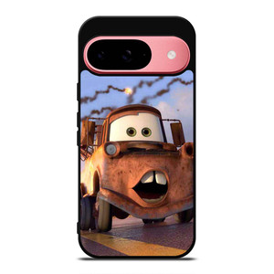 MATER FUNNY FACE CARS Google Pixel 9 Case Cover MATER FUNNY FACE CARS Google Pixel 9 Case Cover
