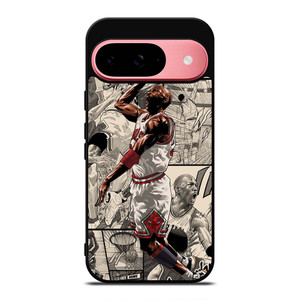 MICHAEL JORDAN MANGA ART Google Pixel 9 Case Cover MICHAEL JORDAN MANGA ART Google Pixel 9 Case Cover
