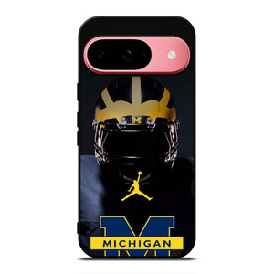 MICHIGAN WOLVERINES FOOTBALL AIR JORDAN Google Pixel 9 Case Cover MICHIGAN WOLVERINES FOOTBALL AIR JORDAN Google Pixel 9 Case Cover