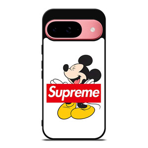 MICKEY MOUSE DISNEY SUPREME LOGO Google Pixel 9 Case Cover MICKEY MOUSE DISNEY SUPREME LOGO Google Pixel 9 Case Cover