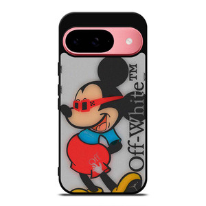 MICKEY MOUSE OFF WHITE ART Google Pixel 9 Case Cover MICKEY MOUSE OFF WHITE ART Google Pixel 9 Case Cover