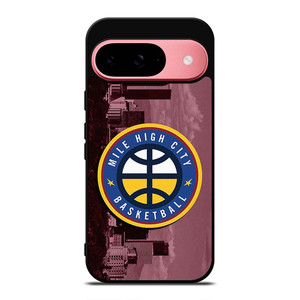 MILE HIGH CITY BASKETBALL BADGE Google Pixel 9 Case Cover MILE HIGH CITY BASKETBALL BADGE Google Pixel 9 Case Cover